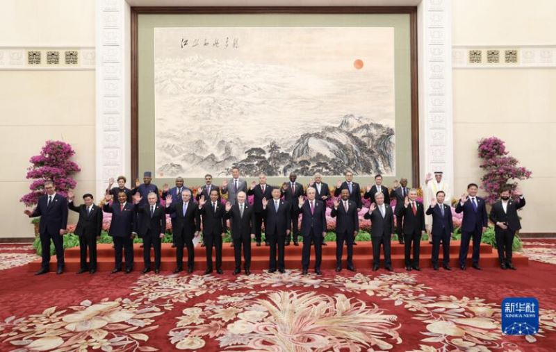 习近平出席第三届“一带一路”国际合作高峰论坛开幕式并发表主旨演讲